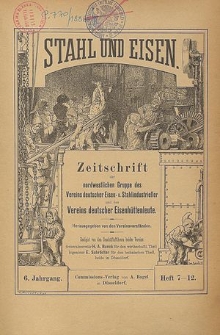 Stahl und Eisen, Jg. 12, No. 1