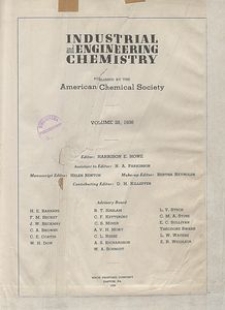 Industrial and Engineering Chemistry : industrial edition, Vol. 28, Subject Index