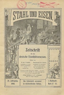 Stahl und Eisen, Jg. 28, No. 27