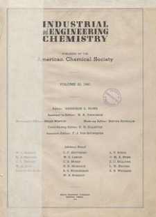 Industrial and Engineering Chemistry : industrial edition, Vol. 38, No. 5