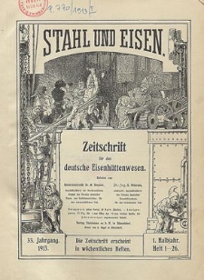 Stahl und Eisen, Jg. 33, Nr. 12