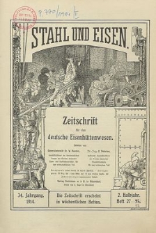 Stahl und Eisen, Jg. 34, Nr. 35