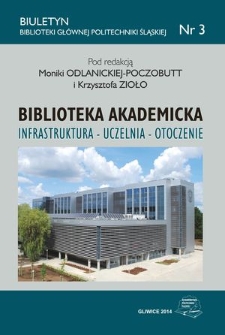 Udział biblioteki akademickiej w kształceniu kompetencji informacyjnych studentów Uniwersytetu Łódzkiego