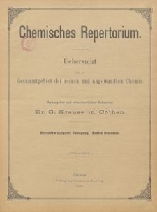 7Chemisches Repertorium, Jg. 21, No. 17