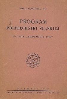 Program Politechniki Śląskiej na rok akademicki 1946/47