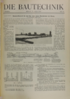 Die Bautechnik, Jg. 7, Heft 38