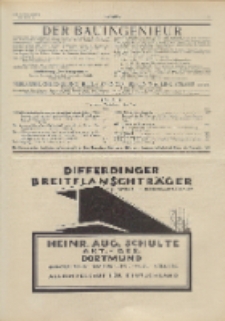 Der Bauingenieur : Zeitschrift für das gesamte Bauwesen, Jg. 6, Heft 35