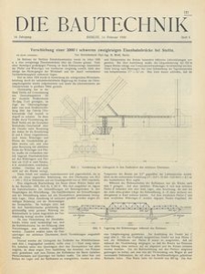 Die Bautechnik, Jg. 14, Heft 8