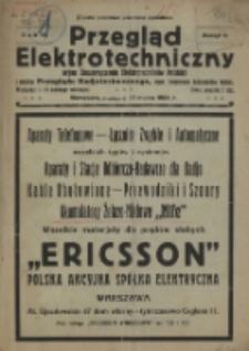 Przegląd Elektrotechniczny, R. 6, Z. 6
