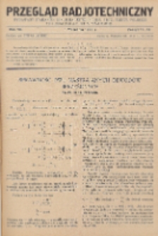 Przegląd Radjotechniczny, R. 7, Z. 17-18