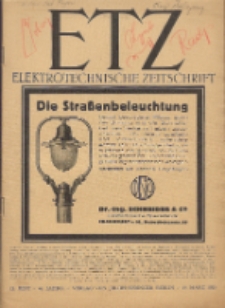 Elektrotechnische Zeitschrift, Jg. 46, Heft 12