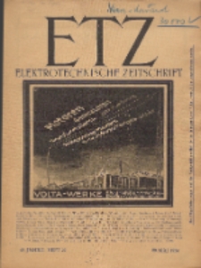 Elektrotechnische Zeitschrift, Jg. 45, Heft 22