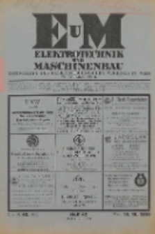 Elektrotechnik und Maschinenbau, Jg. 48, Heft 42