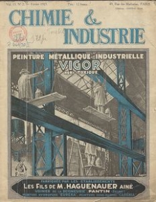 Chimie et Industrie. Vol. 13. Nr 2