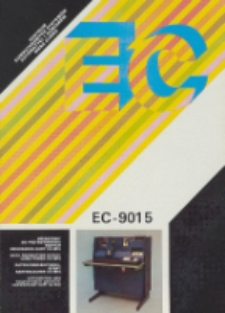Urządzenie do przygotowania danych : dziurkarka kart EC-9015