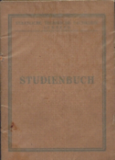 Studienbuch für Urbanowski Georg