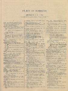 British Chemical and Physiological Abstracts. Abstracts A and C. Index 1944, Index of Subjects