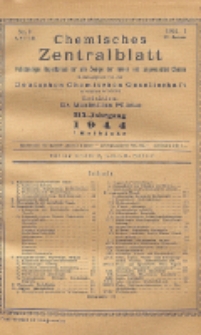 Chemisches Zentralblatt : vollständiges Repertorium für alle Zweige der reinen und angewandten Chemie, Jg. 115, Hb. 1, Nr. 2