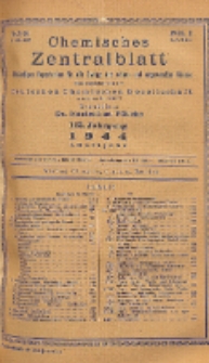 Chemisches Zentralblatt : vollständiges Repertorium für alle Zweige der reinen und angewandten Chemie, Jg. 115, Hb. 1, Nr. 9/10