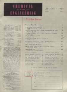 Chemical & Metallurgical Engineering, Vol. 51, No. 8