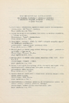 Wykaz ważniejszych prac naukowo-badawczych dla przemysłu wykonanych w Instytucie Konstrukcji i Technologii Urządzeń Automatyki i Informatyki w latach 1965-1975