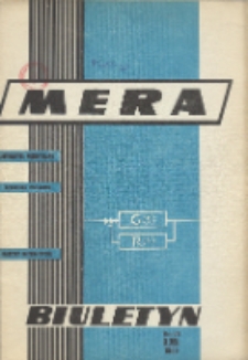 Biuletyn MERA : automatyka przemysłowa, aparatura pomiarowa, informatyka, R. 8, Nr 3 (85)