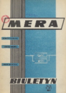 Biuletyn MERA : automatyka przemysłowa, aparatura pomiarowa, informatyka, R. 8, Nr 9 (91)