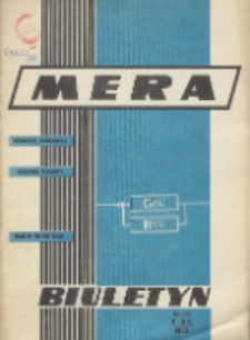 Biuletyn MERA : automatyka przemysłowa, aparatura pomiarowa, informatyka, R. 8, Nr 11 (93)