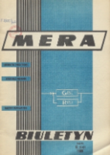 Biuletyn MERA : automatyka przemysłowa, aparatura pomiarowa, informatyka, R. 8, Nr 12 (94)