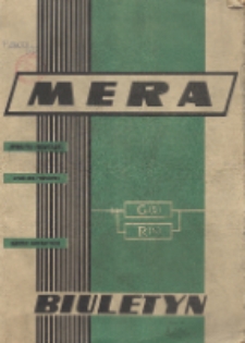Biuletyn MERA : automatyka przemysłowa, aparatura pomiarowa, informatyka, R. 9, Nr 1 (95)