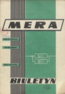 Biuletyn MERA : automatyka przemysłowa, aparatura pomiarowa, informatyka, R. 9, Nr 10 (104)