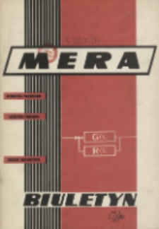 Biuletyn MERA : automatyka przemysłowa, aparatura pomiarowa, informatyka, R. 10, Nr 2 (108)