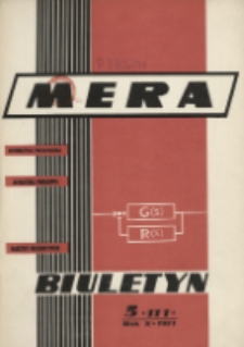 Biuletyn MERA : automatyka przemysłowa, aparatura pomiarowa, informatyka, R. 10, Nr 5 (111)