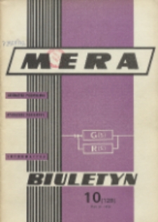 Biuletyn MERA : automatyka przemysłowa, aparatura pomiarowa, informatyka, R. 11, Nr 10 (128)