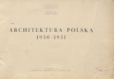 Architektura polska 1950-1951