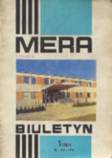 MERA : biuletyn przemysłu komputerowych systemów automatyzacji i pomiarów, R. 15, Nr 1 (167)