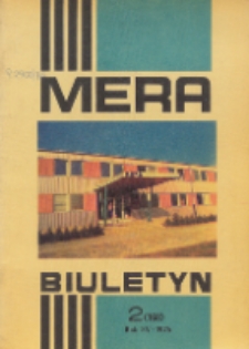 MERA : biuletyn przemysłu komputerowych systemów automatyzacji i pomiarów, R. 15, Nr 2 (168)