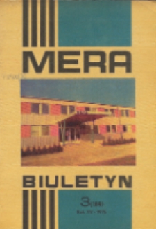 MERA : biuletyn przemysłu komputerowych systemów automatyzacji i pomiarów, R. 15, Nr 3 (169)
