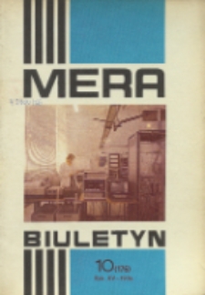 MERA : biuletyn przemysłu komputerowych systemów automatyzacji i pomiarów, R. 15, Nr 10 (176)