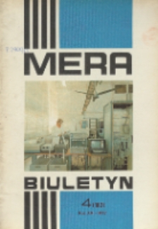 MERA : biuletyn przemysłu komputerowych systemów automatyzacji i pomiarów, R. 16, Nr 4 (182)