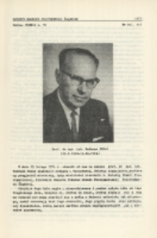 Prof. dr hab. inż. Tadeusz Pukas