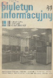 Biuletyn Informacyjny. Obiektowe Systemy Komputerowe, R. 16, Nr 3-4
