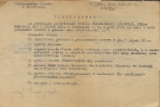 Protokół : posiedzenie Rady Senatu, 8 listopada 1946r.
