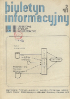 Biuletyn Informacyjny. Obiektowe Systemy Komputerowe, R. 19, Nr 2