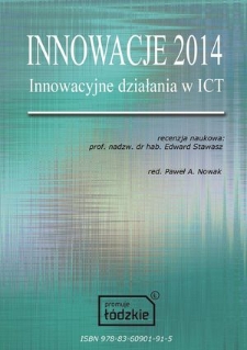 Innowacje 2014 : innowacyjne działania w ICT