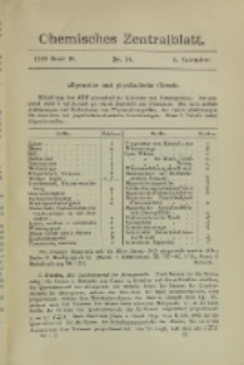 Chemisches Zentralblatt : vollständiges Repertorium für alle Zweige der reinen und angewandten Chemie, Jg. 80, Bd. 2, Nr. 18