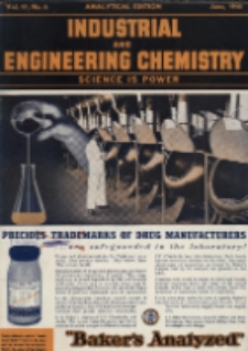 Industrial and Engineering Chemistry : analytical edition, Vol. 17, No. 6