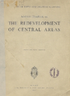 Advisory handbook on the redevelopment of central areas