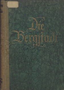 Monatsblätter. Die Bergstadt, 1923/1924