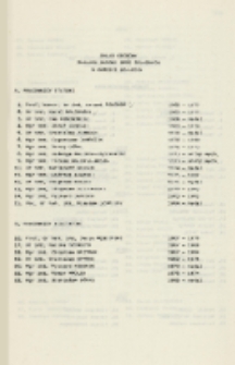 Skład osobowy Zakładu Budowy Dróg Żelaznych w okresie 20-lecia